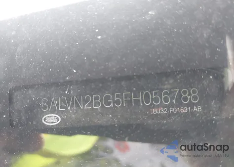 2015 Land Rover Range Rover Evoque Pure z USA, uszkodzony, nr VIN SALVN2BG5FH056788